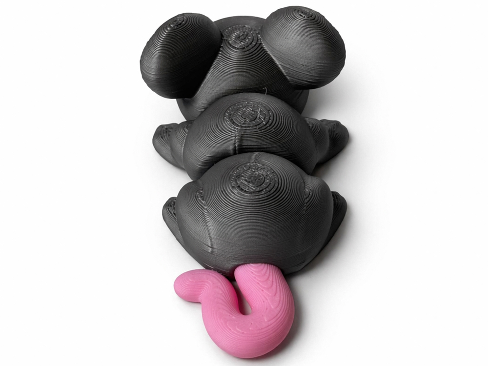 Pohyblivá 3D myška – originální flexi figurka